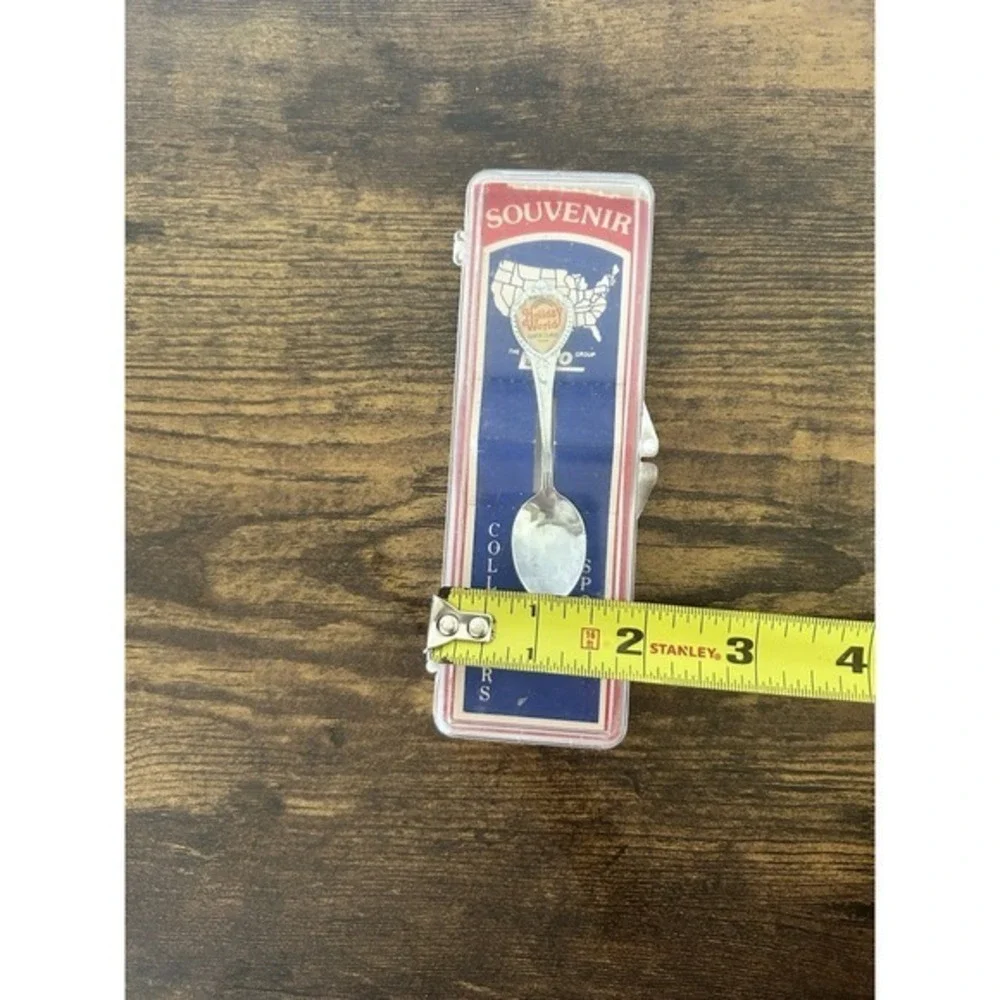 Vintage Holiday World Santa Claus‎ Indiana Souvenir Collector Baby Spoon